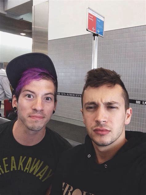 Tyler Joseph And Josh Dun Of Twenty One Pilots Skeleton Clique Stay