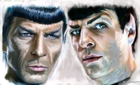 Sketches And Scribbles By Jim McDermott Leonard Nimoy And Zachary