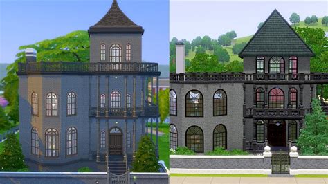 Recreating The Sims 4 Goth House In The Sims 3 Youtube