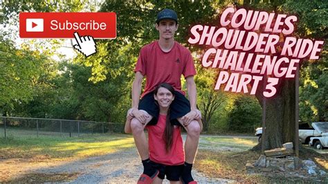 Couples Shoulder Ride Challenge Part 3 Youtube