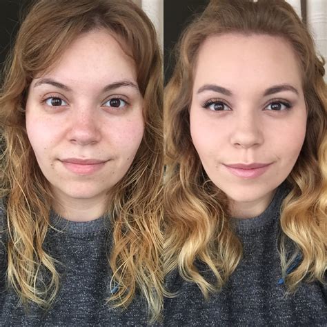 Before And After Trying To Perfect My Everyday Makeup Ccw R