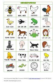 Actividad interactiva de los animales para primaria. Resultado de imagen para onomatopeyas de animales ...