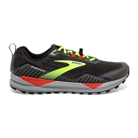 ☕ don't forget to add a dash of positive vibes! Brooks Cascadia 15 - Mens Trail Running Shoes - Black ...