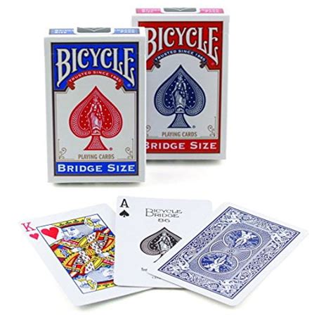 Bicycle Bridge Size Playing Cards Colors May Vary