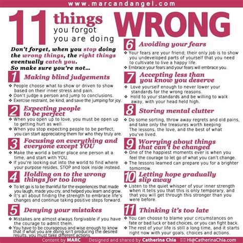 11 things you forget you re doing wrong inspirational words words happy life
