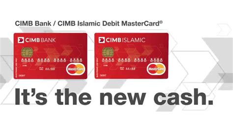 Learn more about it here. CIMB Debit Card MasterCard - YouTube