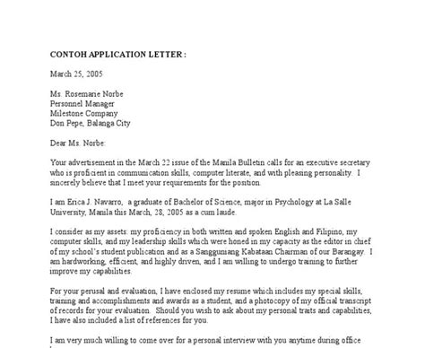 Contoh Surat Unsolicited Letter Contoh Surat Resign Bahasa Inggris
