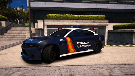 Dodge Charger Hellcat Srt Policia Nacionalcnp Of Spainespaña Fivem