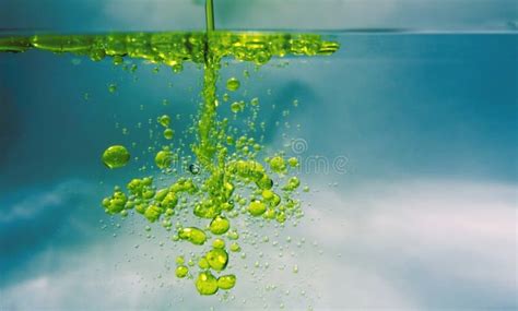 Oil In Water Stock Photo Image Of Macro Waves Splash 5581852