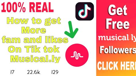 how to get musically tik tok followers how to get musically and tik tok fans technical chemistry