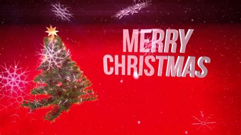 Motion Graphic Merry Christmas Youtube