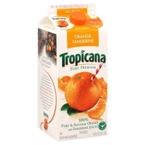 Tropicana Orange Tangerine Juice 64 Fl Oz Kroger