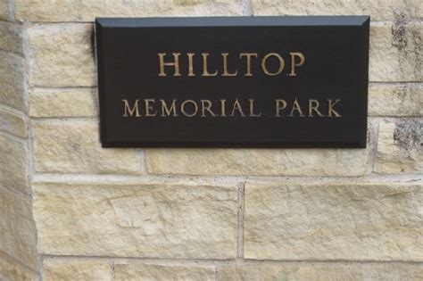 Cemeteries Index For Hilltop Memorial Park Cemetery Dallas County