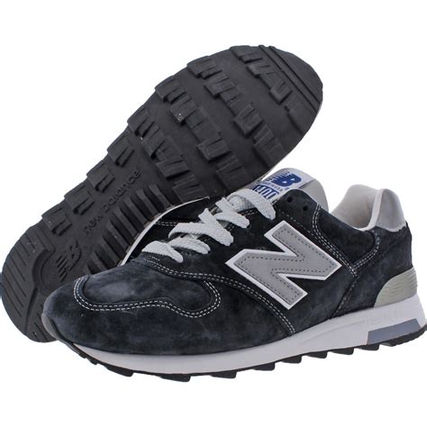 New Balance Mens 1400 Navy Suede Walking Shoes Sneakers 12 Medium D