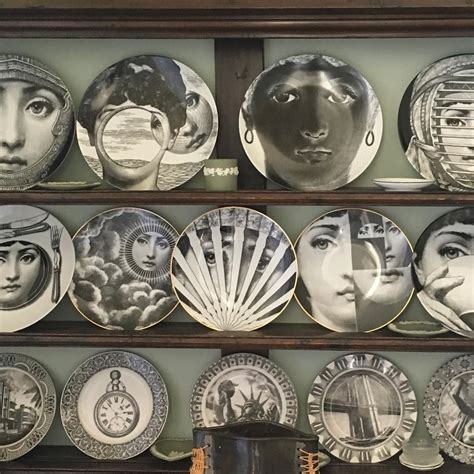Fornasetti Plate Collection Fornasetti Creative Design