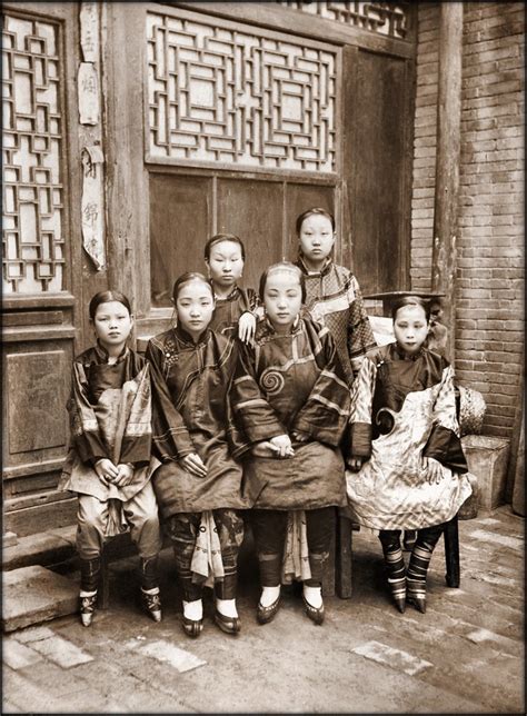 Jeunes Filles Chinoises c1901 René Parison RESTORED Flickr