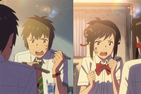 Your Name Film Review Shock Of The Body Swap London Evening