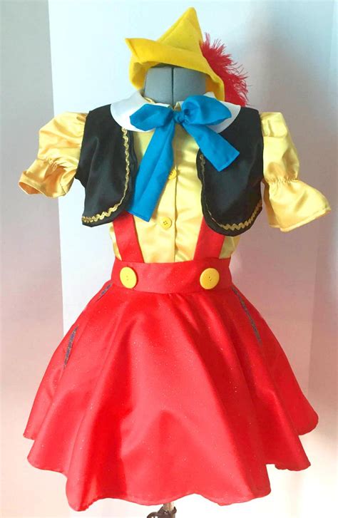 Girly Pinocchio Costume Pinocchio Costume Etsy Disney Costumes