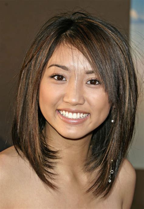 Collection Of Rounded Bob Hairstyles With Side Bangs