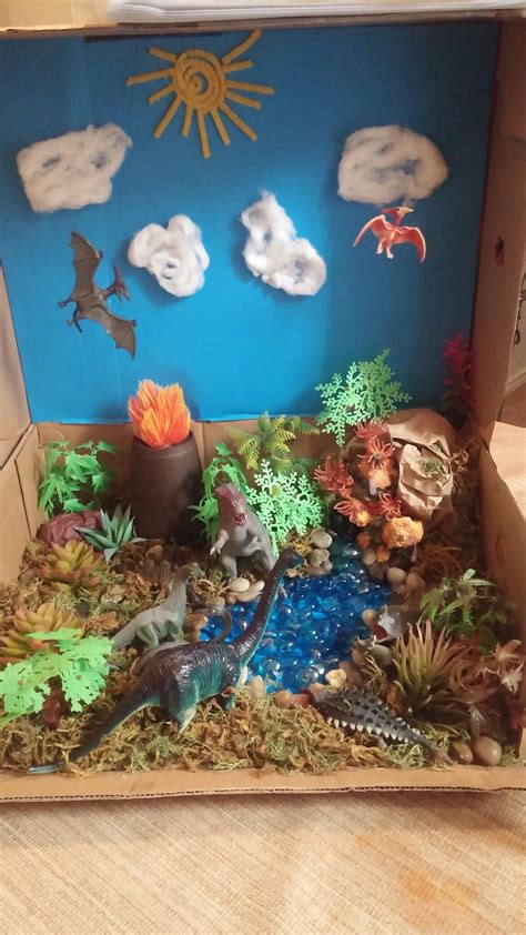 Kid S Craft Camp Free Dinosaur Diorama Artofit