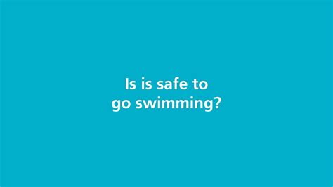 Maybe you would like to learn more about one of these? Is is safe to go swimming? - YouTube