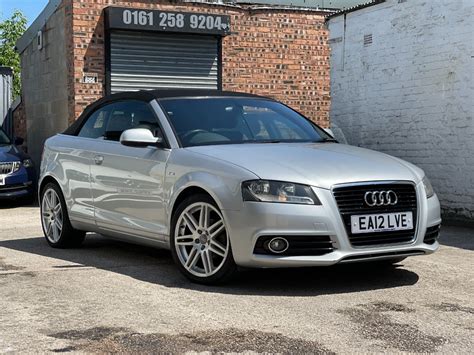 12 Plate Audi A3 Cabriolet 16 Tdi S Line 2dr Sk1 Cars