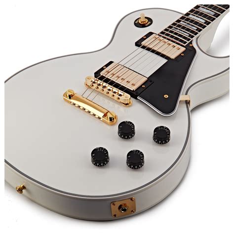 Gibson Les Paul Custom Alpine White At Gear4music