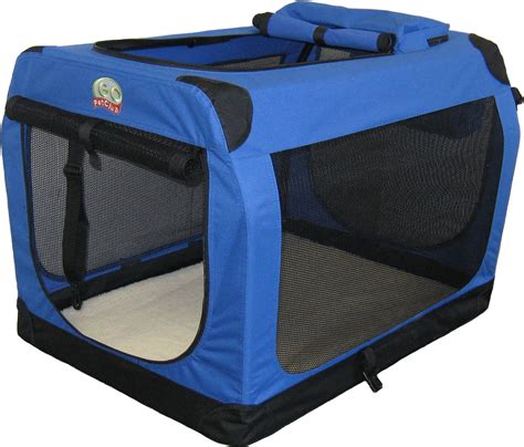 Gopetclub Soft Portable Pet Carrier Blue 28 In
