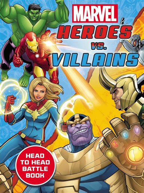 Marvel Heroes Vs Villains Book By Eleni Roussos Official