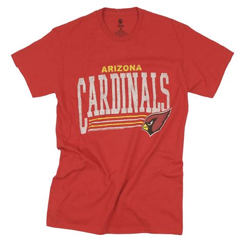 Arizona Cardinals Nfl Football Mens Fundamentals Logo T Shirt Tee Top