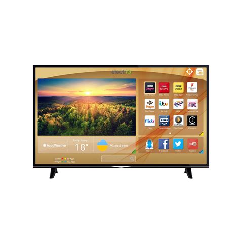 Electriq 55 4k Ultra Hd Led Smart Tv With Freeview Hd And Freeview Play E55uhd1298sq