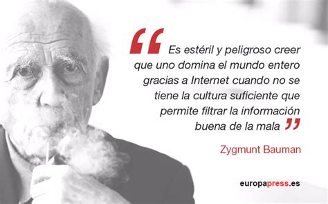 10 Frases Que Resumen El Pensamiento De Zygmunt Bauman