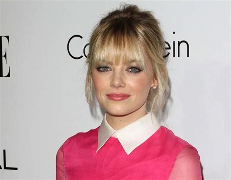 Share More Than 148 Emma Stone Hairstyles With Bangs Best Vn