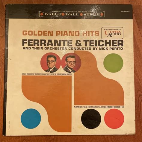 Golden Piano Hits Ferrante And Teicher And Their Orchestra Vinyl Lp Album 1961 500 Picclick