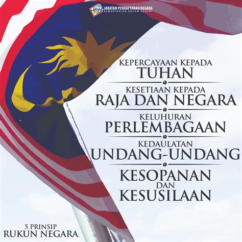 Rukun negara telah diisytiharkan pada 31 ogos 1970 sempena ulang. 5 Prinsip Rukun Negara Malaysia