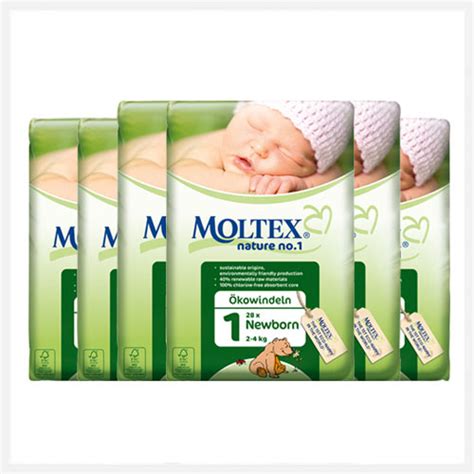 Moltex Newborn Eco Nappies 2 4kg Bulk Buy 132 Nappies Little Green