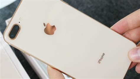 Gold Iphone 8 Plus Unboxing And First Impressions Youtube