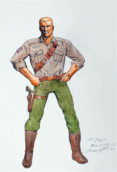 Gi Joes Duke By The Master Russ Heath Commissioned By My Husband