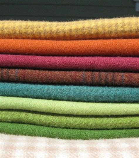 Hand Dyed And Felted Wool Fabric Perfect For Rug By Quiltingacres