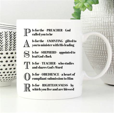 Pastor Gift For Pastor Appreciation Day Gift Idea Special Etsy