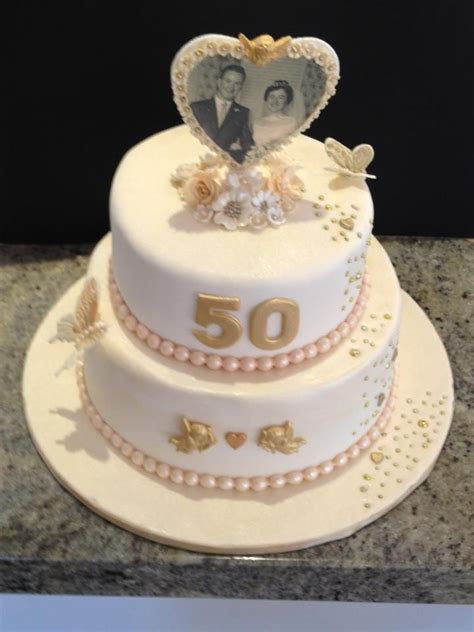 50th anniversary cakes pictures 50th wedding anniversary cake cake decorating community