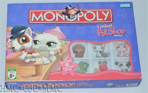 Monopoly Littlest Pet Shop Edition Board Game 468100011