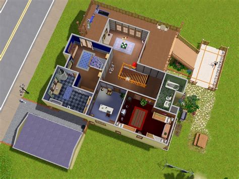 Desain Rumah Minimalis The Sims 4 Deagam Design