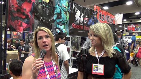 Comic Con Interview With Rooster Teeth S Kathleen Zuelch And Kara Eberle For Rwby Youtube