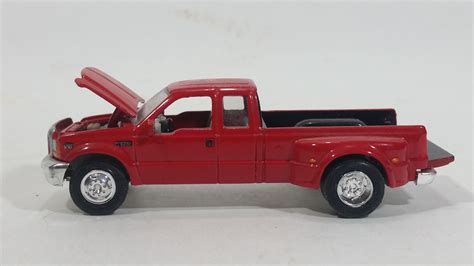 Racing Champions Ford F 350 Truck Red 165 Die Cast Toy Car Vehicle