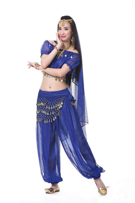 Dancewear Polyester Arabic Belly Dance Costumes For Ladies 916888 1650 Bellyqueenshop