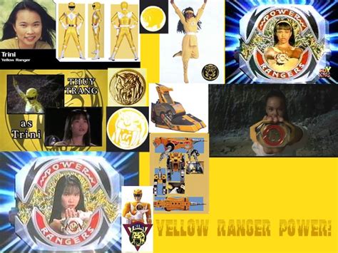 Yellow Ranger Power Mighty Morphin Power Rangers Fan Art 23278566