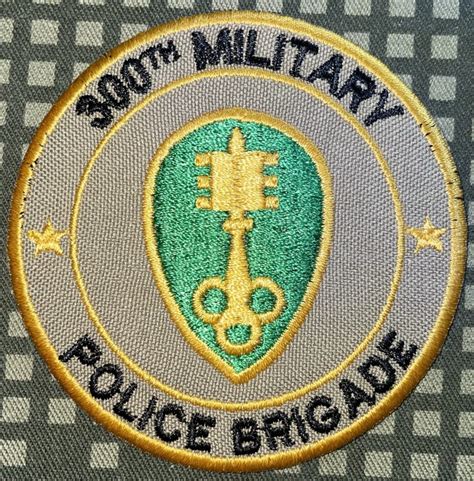 Us Army 300th Military Police Brigade Patch 3 Decal Patch Co