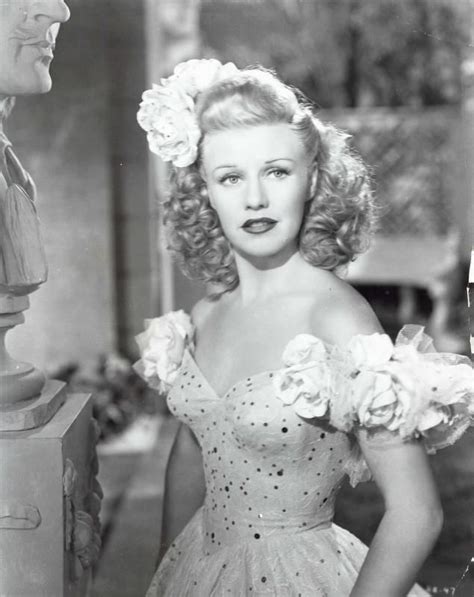 Ginger Rogers I Loved Watching Her Musicals With My Mom And Sister