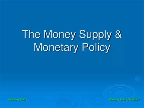 Ppt The Money Supply And Monetary Policy Powerpoint Presentation Id